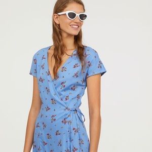 H&M NWT mini wrap dress
